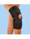 Neoprenowa orteza stawu kolanowego z regulacją kąta zgięcia - zapinana