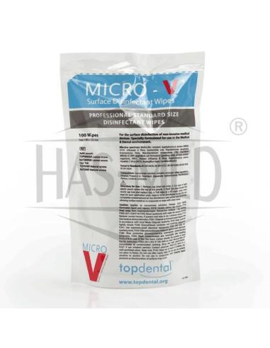 Chusteczki do dezynfekcji micro-V topdental